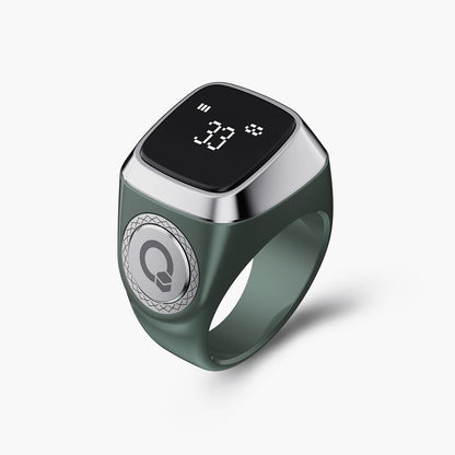 Smart Zikr Ring - Electronic Digital Counter for Prayer Time and Waterproof