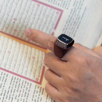 Smart Zikr Ring - Electronic Digital Counter for Prayer Time and Waterproof