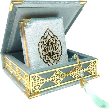 Quran Gift Box With Pearl Tasbih