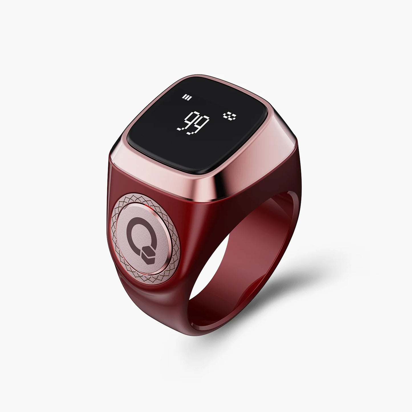 Smart Zikr Ring - Electronic Digital Counter for Prayer Time and Waterproof